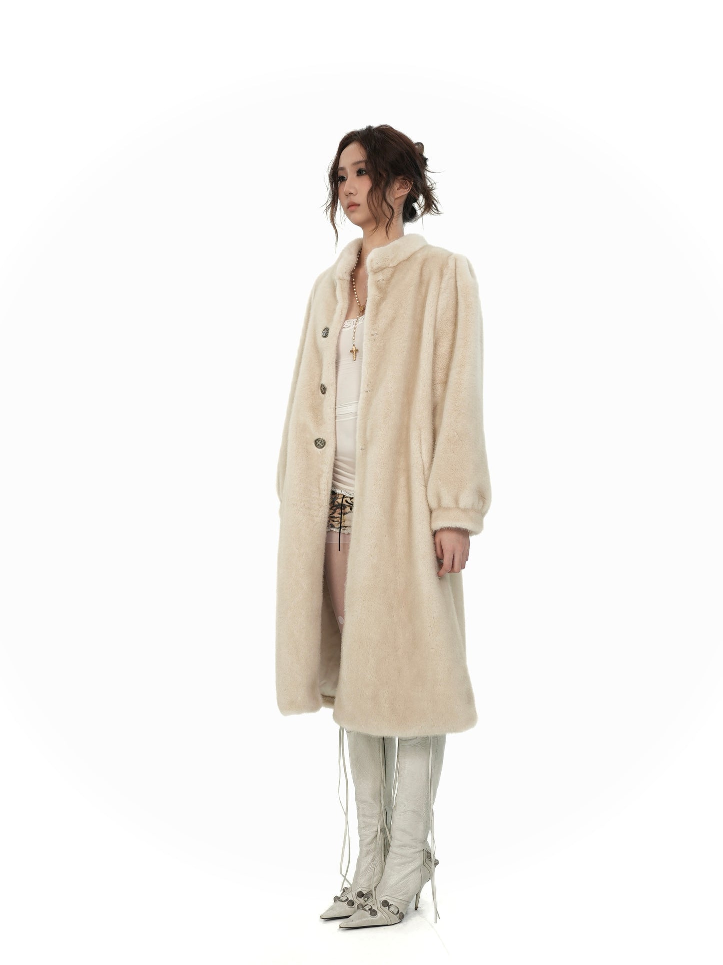 SIV 002 LONG FUR COAT
